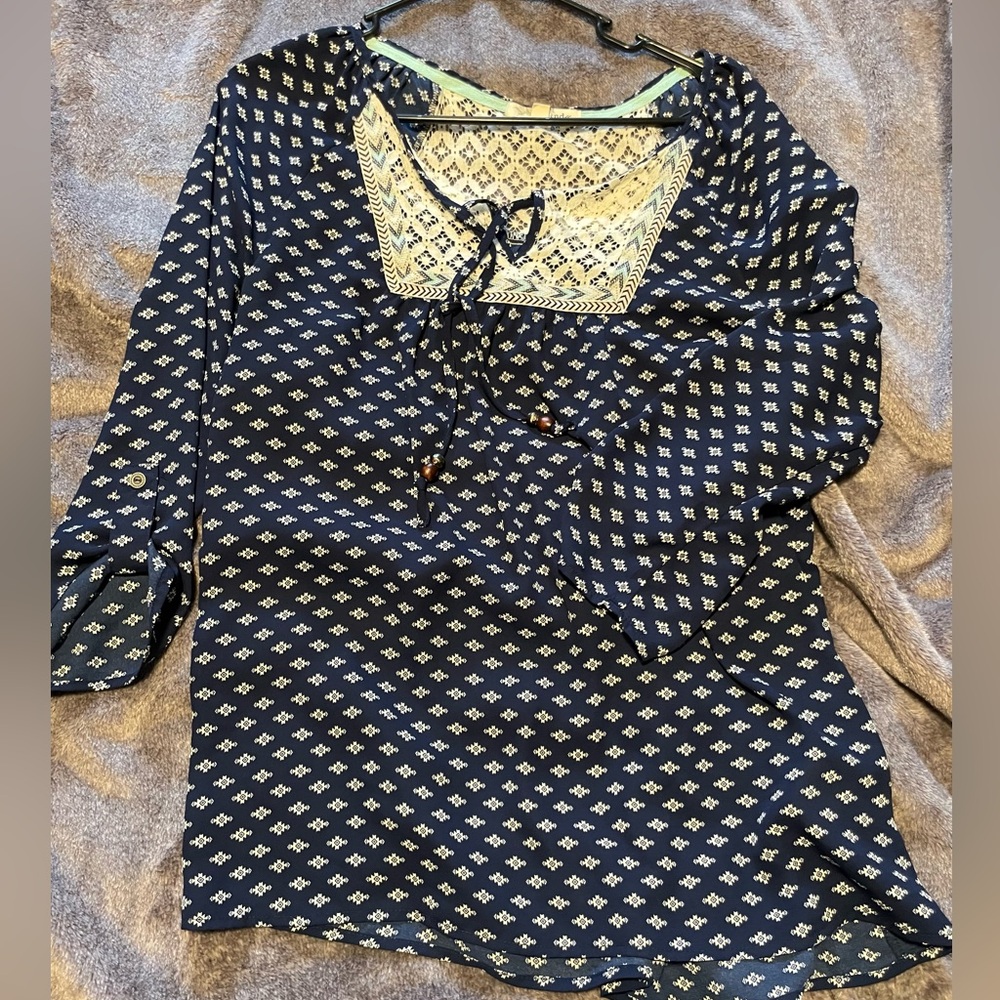 Blue blouse